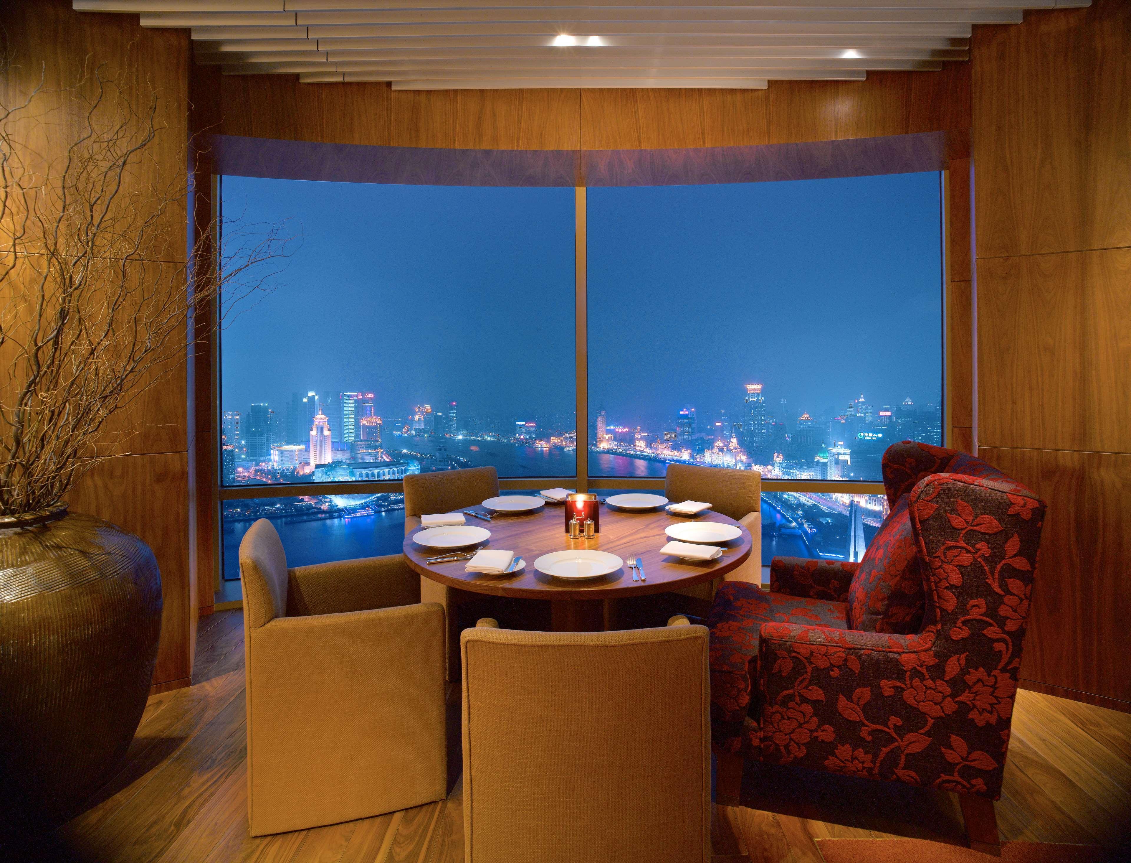 Hyatt On The Bund Hotel Шанхай Ресторант снимка